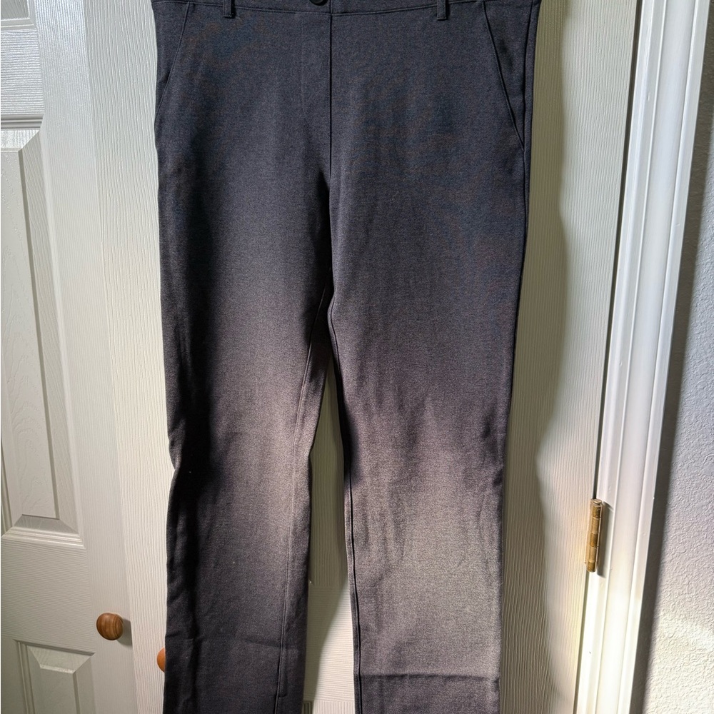 Betabrand gray work pants